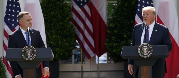 Visita de Andrzej Duda, presidente de Polonia, a la Casa Blanca - Sputnik Mundo