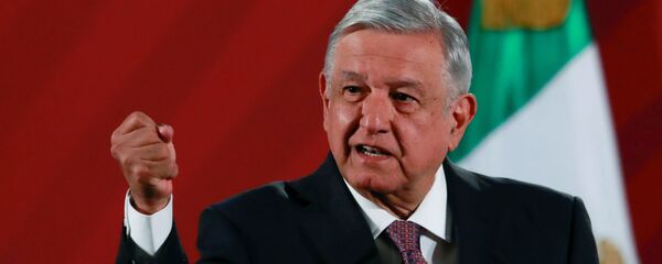 El presidente de México, Andrés Manuel López Obrador - Sputnik Mundo