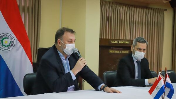 Benigno López, ministro de Hacienda de Paraguay Benigno López, ministro de Hacienda de Paraguay - Sputnik Mundo