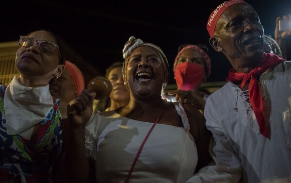 Pobladores de Curiepe resistieron para celebrar sus fiestas de San Juan a pesar de la pandemia por COVID-19 - Sputnik Mundo