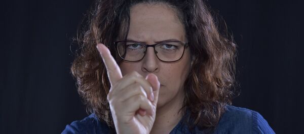 Una mujer descontenta - Sputnik Mundo