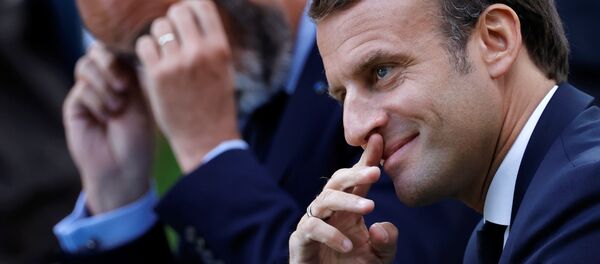 Emmanuel Macron, presidente de Francia - Sputnik Mundo