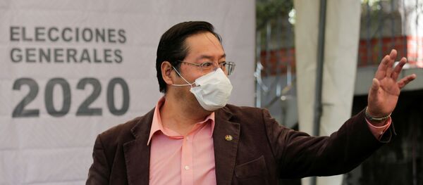 Luis Arce, candidato presidencial del MAS - Sputnik Mundo