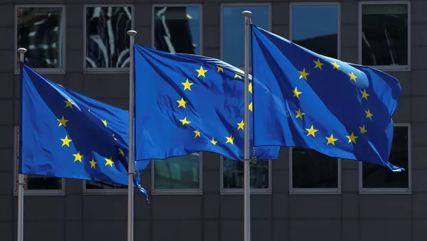 Banderas de la UE - Sputnik Mundo
