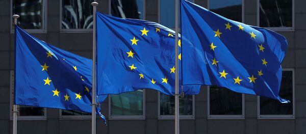 Banderas de la UE - Sputnik Mundo