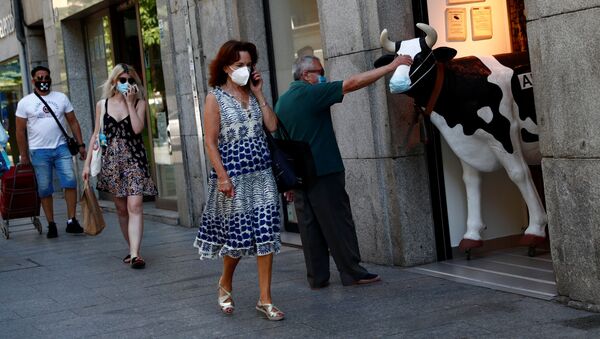 Coronavirus en España - Sputnik Mundo