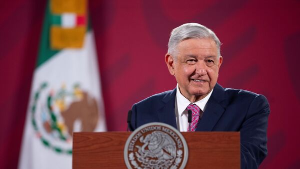 El presidente de México, Andrés Manuel López Obrador - Sputnik Mundo