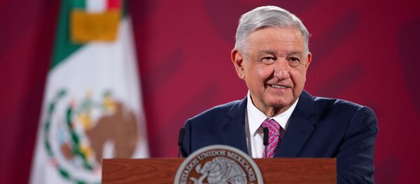 El presidente de México, Andrés Manuel López Obrador - Sputnik Mundo