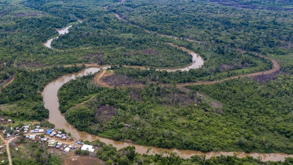 La vista general al pueblo de La Peñita en la provincia de Darién - Sputnik Mundo