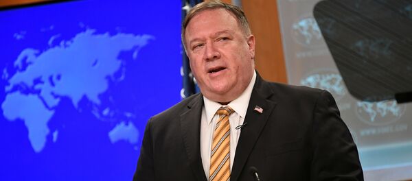 Mike Pompeo, el secretario de Estado de EEUU  - Sputnik Mundo