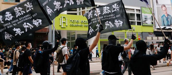 Protestas en Hong Kong - Sputnik Mundo