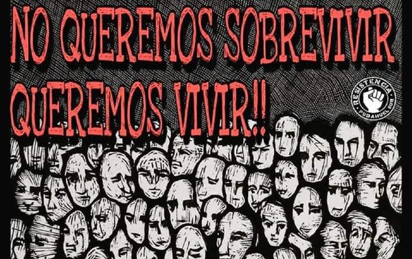 Afiche de llamado a jornada de protesta 2 y 3 de julio, Chile - Sputnik Mundo