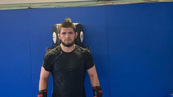 Khabib Nurmagomédov, luchador ruso de artes marciales mixtas - Sputnik Mundo