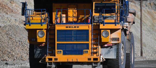 Un camión Belaz (archivo) - Sputnik Mundo