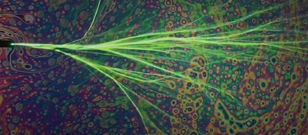 Una onda de luz ramificada - Sputnik Mundo