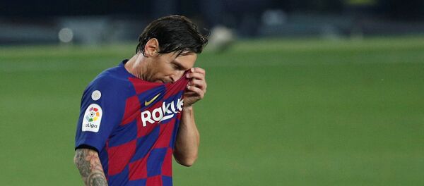 Lionel Messi, futbolista argentino - Sputnik Mundo