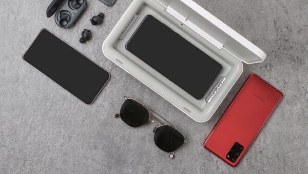 El esterilizador UV portátil de Samsung El esterilizador UV portátil de Samsung - Sputnik Mundo