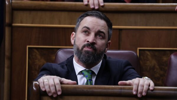 Santiago Abascal, líder de Vox - Sputnik Mundo