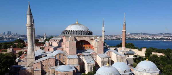 La catedral de Santa Sofía en Estambul, Turquía - Sputnik Mundo