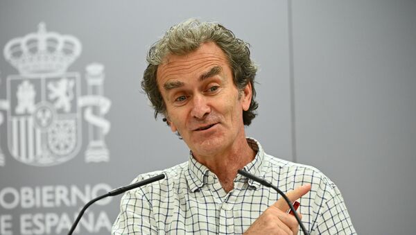Fernando Simón, director del Centro de Coordinación de Alertas y Emergencias Sanitarias - Sputnik Mundo