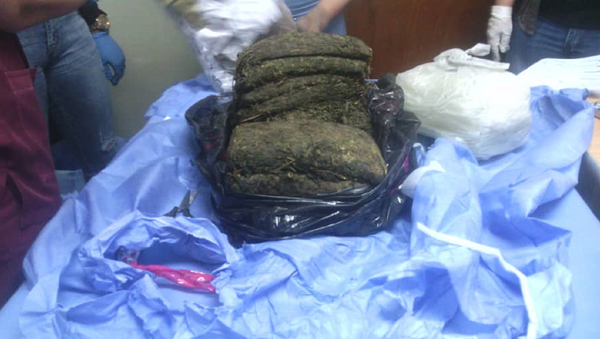 Marihuana incautada en Venezuela - Sputnik Mundo