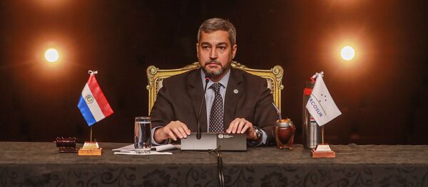 Mario Abdo Benítez, presidente de Paraguay - Sputnik Mundo