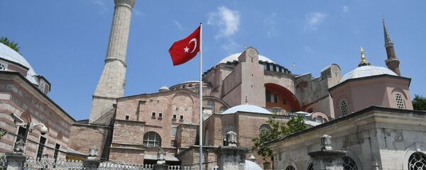 La catedral de Santa Sofía en Estambul, Turquía La catedral de Santa Sofía en Estambul, Turquía - Sputnik Mundo