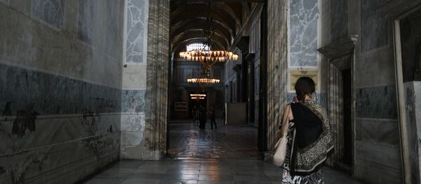 La catedral de Santa Sofía en Estambul, Turquía La catedral de Santa Sofía en Estambul, Turquía - Sputnik Mundo
