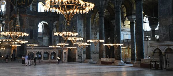 La catedral de Santa Sofía en Estambul, Turquía - Sputnik Mundo