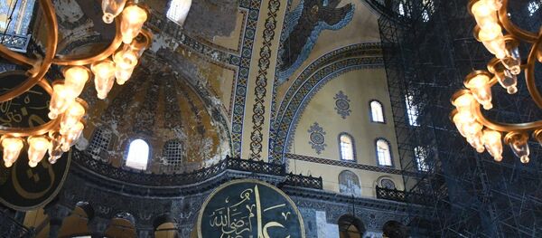 La catedral de Santa Sofía en Estambul, Turquía La catedral de Santa Sofía en Estambul, Turquía - Sputnik Mundo