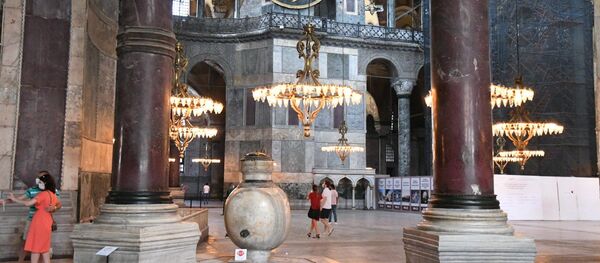 La catedral de Santa Sofía en Estambul, Turquía - Sputnik Mundo