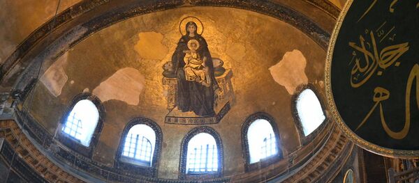 La catedral de Santa Sofía en Estambul, Turquía - Sputnik Mundo