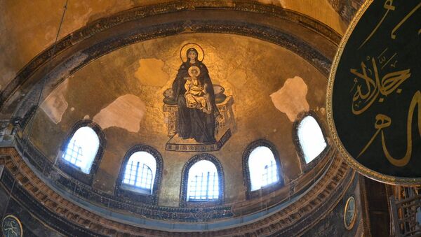 La catedral de Santa Sofía en Estambul, Turquía - Sputnik Mundo