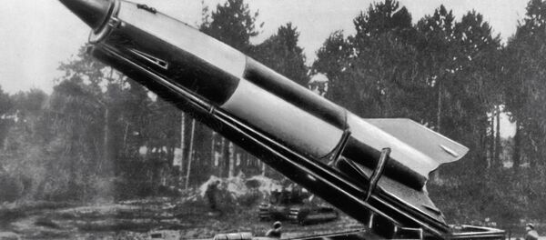 El misil balístico alemán V-2 del diseño de Wernher von Braun El misil balístico alemán V-2 del diseño de Wernher von Braun - Sputnik Mundo
