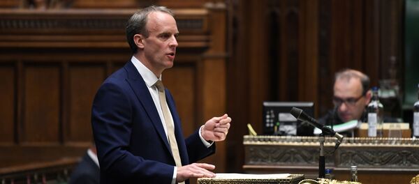 Dominic Raab, el canciller británico - Sputnik Mundo