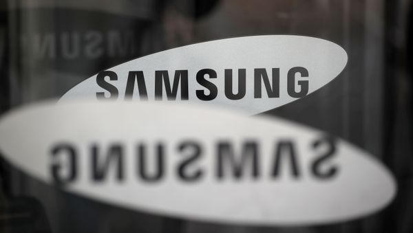 El logotipo de Samsung El logotipo de Samsung - Sputnik Mundo