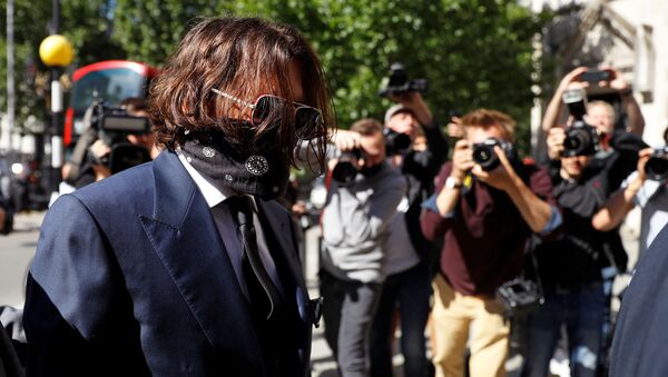 Johnny Depp, actor estadounidense - Sputnik Mundo