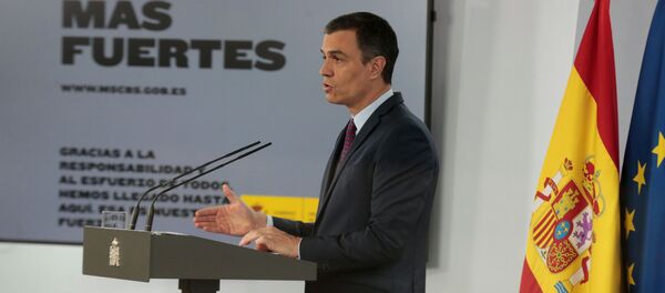 Pedro Sánchez, presidente del Gobierno español - Sputnik Mundo