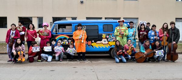 Integrantes de la Orquesta-Escuela de Chascomús - Sputnik Mundo