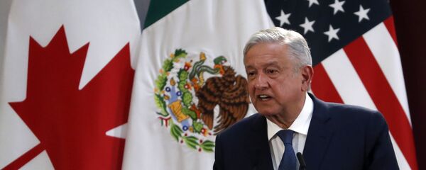 Andrés Manuel López Obrador, presidente mexicano - Sputnik Mundo