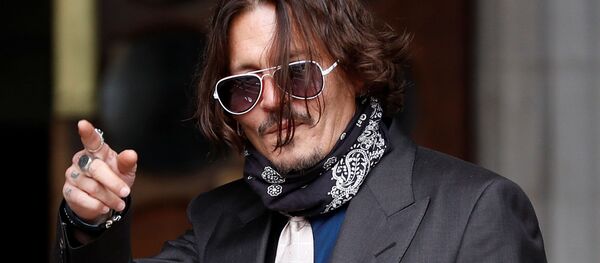 Johnny Depp, actor estadounidense - Sputnik Mundo