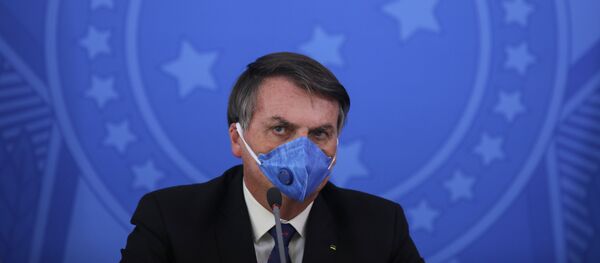 Jair Bolsonaro, presidente de Brasil - Sputnik Mundo