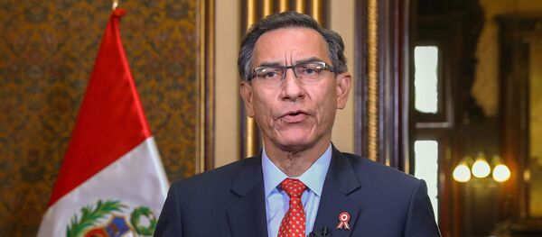 Martín Vizcarra, presidente de Perú - Sputnik Mundo