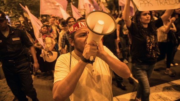 Protestas en Lima, Perú (archivo) Protestas en Lima, Perú (archivo) - Sputnik Mundo