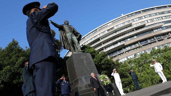 El estatua de Benito Juárez en Washington - Sputnik Mundo