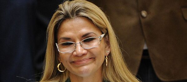 Jeanine Áñez, presidenta de Bolivia - Sputnik Mundo