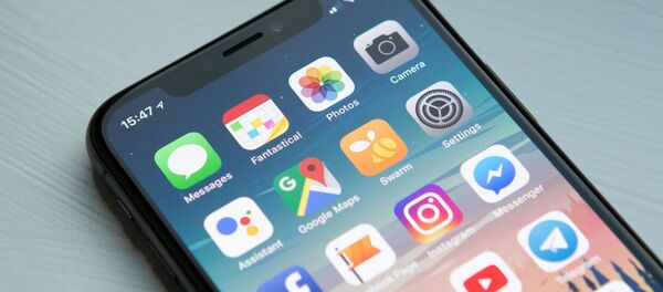 La pantalla de un 'smartphone' - Sputnik Mundo