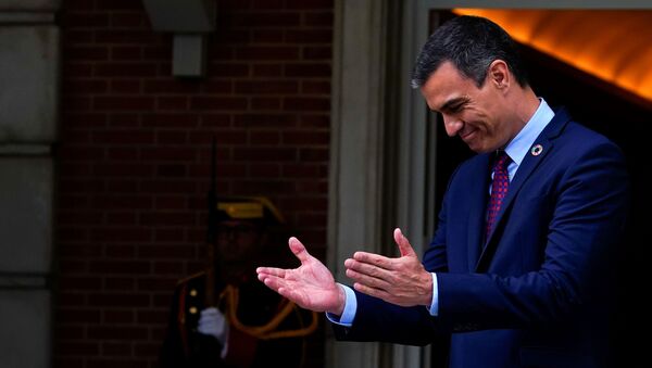 Pedro Sánchez, presidente del Gobierno de España - Sputnik Mundo