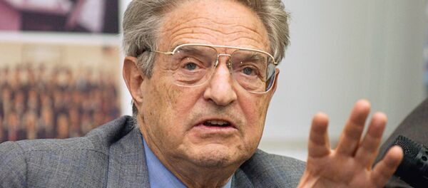 George Soros, inversor multimillonario británico - Sputnik Mundo