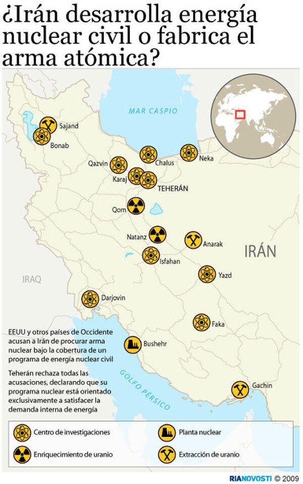 ¿Irán  desarrolla energía nuclear civil o fabrica el arma atómica? - Sputnik Mundo